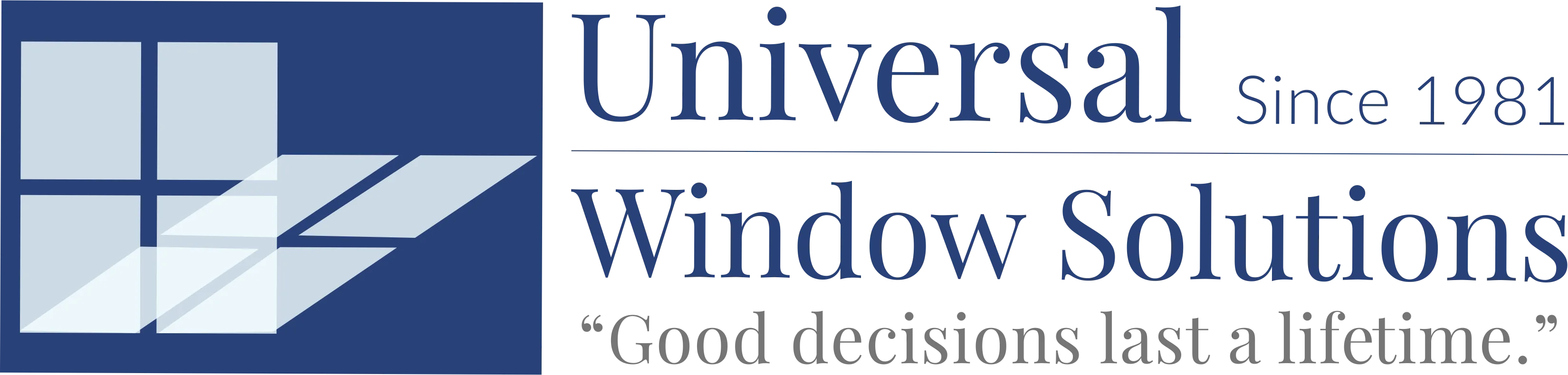 Universal Window horizontal