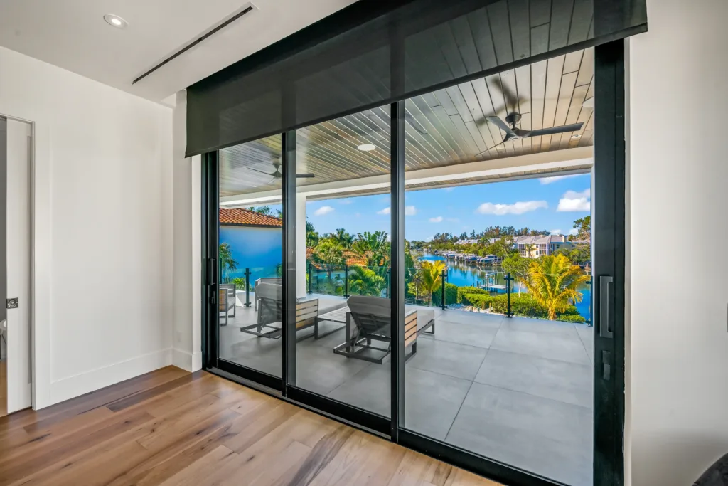 Impact windows professionally installed in a Sarasota home by Universal Window Solutions — Nutter Construction project